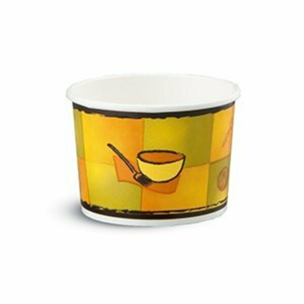 Huhtamaki Chinet Chinet 12oz Food container poly coated Streetside, 1000PK 70312